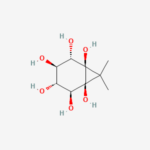 (1R,2S,3R,4R,5S,6S)-7,7-Dimethylbicyclo[4.1.0]heptane-1,2,3,4,5,6-hexaol