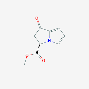 (S)-Methyl 1-oxo-2,3-dihydro-1H-pyrrolizine-3-carboxylate