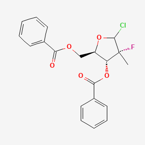 ((2R,3R,4R)-3-(benzoyloxy)-5-chloro-4-fluoro-4-Methyltetrahydrofuran-2-yl)Methyl benzoate