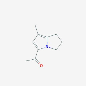 5-acetyl-7-methyl-2,3-dihydro-1H-pyrrolizine