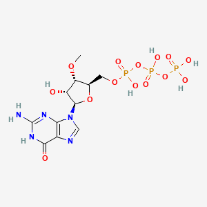 3'-o-Methylguanosine 5'-(tetrahydrogen triphosphate)