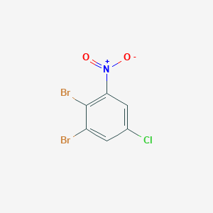 5-Chloro-2,3-dibromonitrobenzene