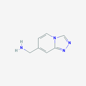 [1,2,4]Triazolo[4,3-a]pyridin-7-ylmethanamine