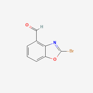 2-Bromobenzo[d]oxazole-4-carbaldehyde