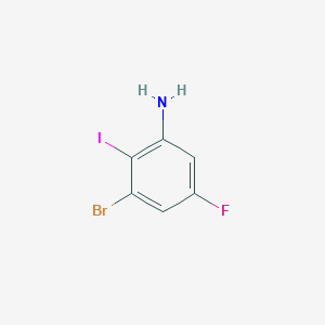 3-Bromo-5-fluoro-2-iodoaniline