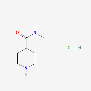N,N-dimethylpiperidine-4-carboxamide hydrochloride