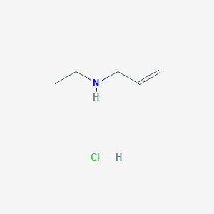 molecular formula C5H12ClN B1286633 Ethyl(prop-2-en-1-yl)amine hydrochloride CAS No. 61278-97-5