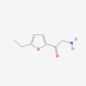 2-Amino-1-(5-ethylfuran-2-yl)ethanone