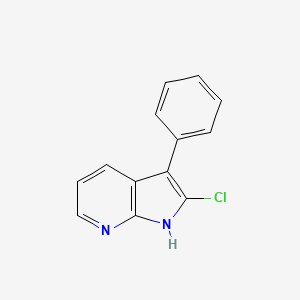 2-Chloro-3-phenyl-1H-pyrrolo[2,3-b]pyridine