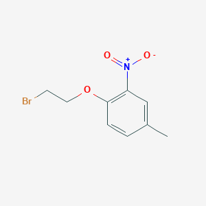 1-(2-Bromoethoxy)-4-methyl-2-nitrobenzene