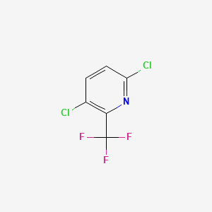 molecular formula C6H2Cl2F3N B1286640 3,6-Dichloro-2-(trifluoromethyl)pyridine CAS No. 89719-91-5