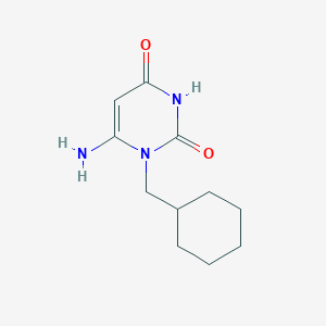 6-Amino-1-(cyclohexylmethyl)pyrimidine-2,4-dione
