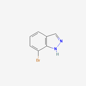molecular formula C7H5BrN2 B1286650 7-bromo-1H-indazole CAS No. 53857-58-2
