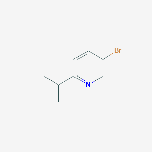 molecular formula C8H10BrN B1286660 5-Bromo-2-isopropylpyridine CAS No. 1159820-58-2