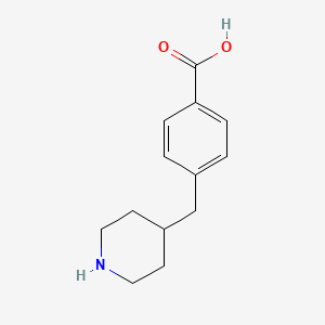 4-(Piperidin-4-ylmethyl)benzoic acid