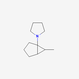 1-(6-Methylbicyclo[3.1.0]hexan-1-yl)pyrrolidine