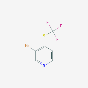 3-Bromo-4-((trifluoromethyl)thio)pyridine