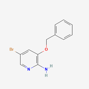 B1286677 3-(Benzyloxy)-5-bromopyridin-2-amine CAS No. 754230-78-9