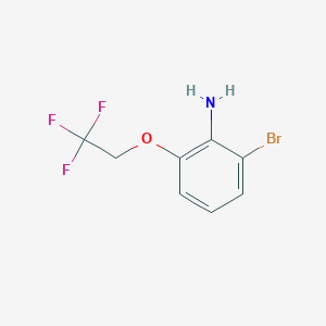 2-Bromo-6-(2,2,2-trifluoroethoxy)aniline