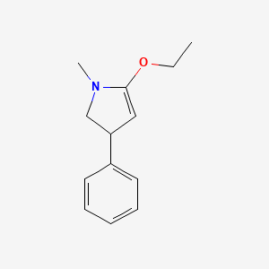 5-Ethoxy-1-methyl-3-phenyl-2,3-dihydro-1H-pyrrole