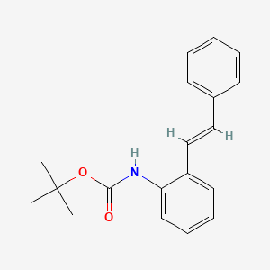 tert-Butyl (2-styrylphenyl)carbamate