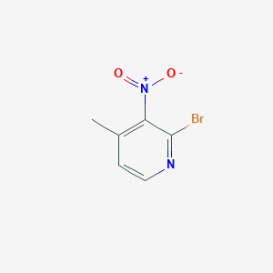 B1286695 2-Bromo-4-methyl-3-nitropyridine CAS No. 23056-45-3