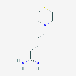 5-(Thiomorpholin-4-yl)pentanimidamide