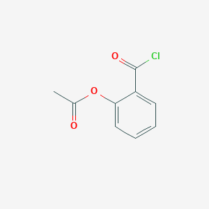 molecular formula C9H7ClO3 B128672 2-Acetoxybenzoylchlorid CAS No. 5538-51-2