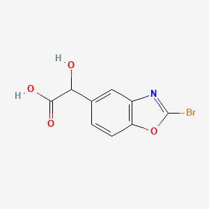 2-(2-Bromobenzo[d]oxazol-5-yl)-2-hydroxyacetic acid