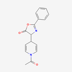 4-(1-Acetyl-1,4-dihydropyridin-4-yl)-2-phenyloxazol-5(4H)-one