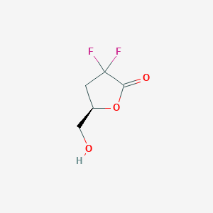 (R)-3,3-Difluoro-5-(hydroxymethyl)dihydrofuran-2(3H)-one