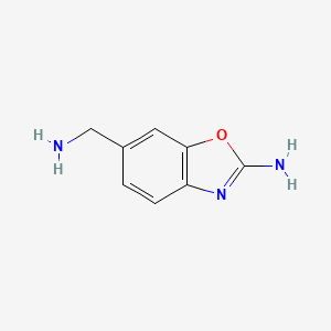 6-(Aminomethyl)benzo[d]oxazol-2-amine