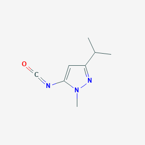 5-Isocyanato-3-isopropyl-1-methyl-1H-pyrazole