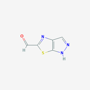 1h-Pyrazolo[4,3-d]thiazole-5-carbaldehyde