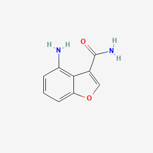 4-Aminobenzofuran-3-carboxamide