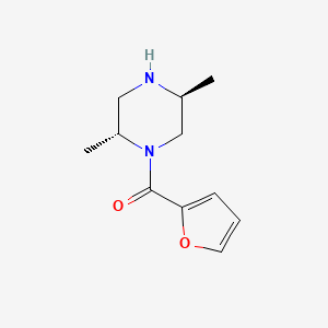 ((2R,5S)-2,5-Dimethylpiperazin-1-yl)(furan-2-yl)methanone