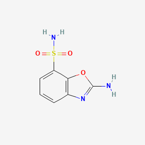 2-Aminobenzo[d]oxazole-7-sulfonamide