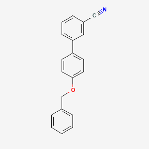 3-[4-(Benzyloxy)phenyl]benzonitrile