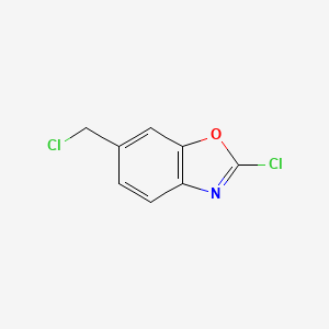 2-Chloro-6-(chloromethyl)benzo[d]oxazole