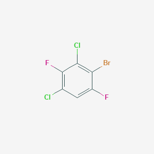 1-Bromo-2,5-difluoro-4,6-dichlorobenzene