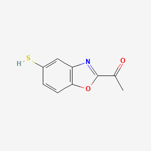 1-(5-Mercaptobenzo[d]oxazol-2-yl)ethanone