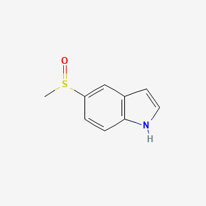 5-(Methylsulfinyl)-1H-indole