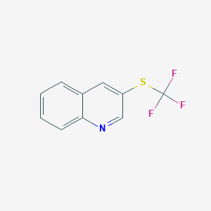 Quinoline, 3-[(trifluoromethyl)thio]-