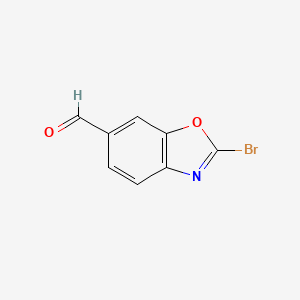 2-Bromobenzo[d]oxazole-6-carbaldehyde