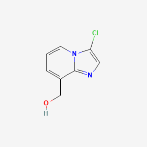 (3-Chloroimidazo[1,2-a]pyridin-8-yl)methanol