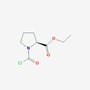 (S)-Ethyl 1-(chlorocarbonyl)pyrrolidine-2-carboxylate