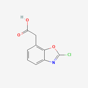 2-(2-Chlorobenzo[d]oxazol-7-yl)acetic acid