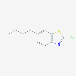 B128677 6-Butyl-2-chloro-1,3-benzothiazole CAS No. 156246-16-1