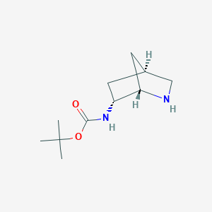 tert-Butyl N-[(1S,4R,6R)-2-azabicyclo[2.2.1]heptan-6-yl]carbamate