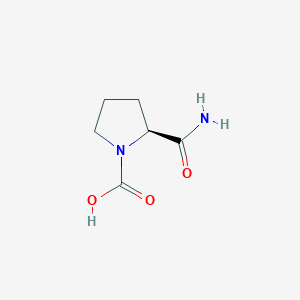 (2S)-2-Carbamoylpyrrolidine-1-carboxylic acid